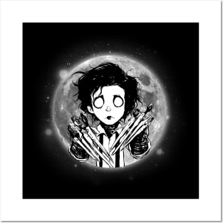 Vintage Scissorhands Funny Gift Posters and Art